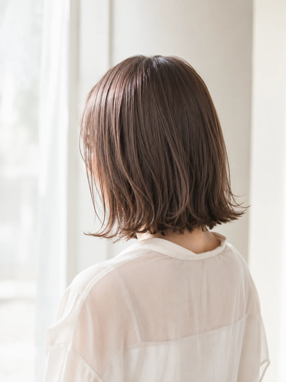 窓辺の落ち着いたサロンのひととき