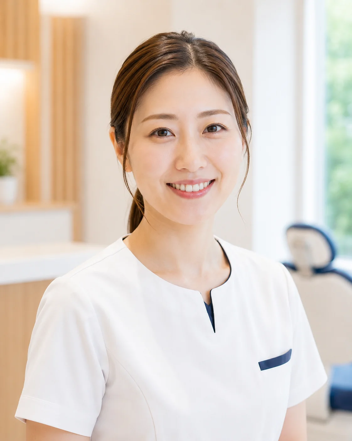 佐藤 由香（歯科衛生士）のイメージ（AI生成サンプル・本実装で実写に差し替え）