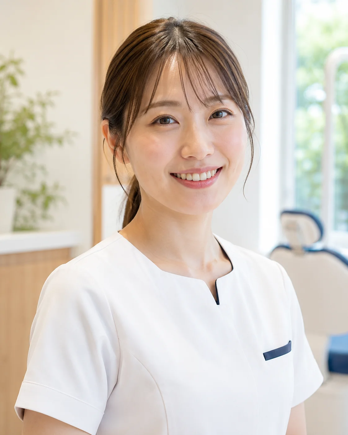田中 美咲（歯科衛生士）のイメージ（AI生成サンプル・本実装で実写に差し替え）